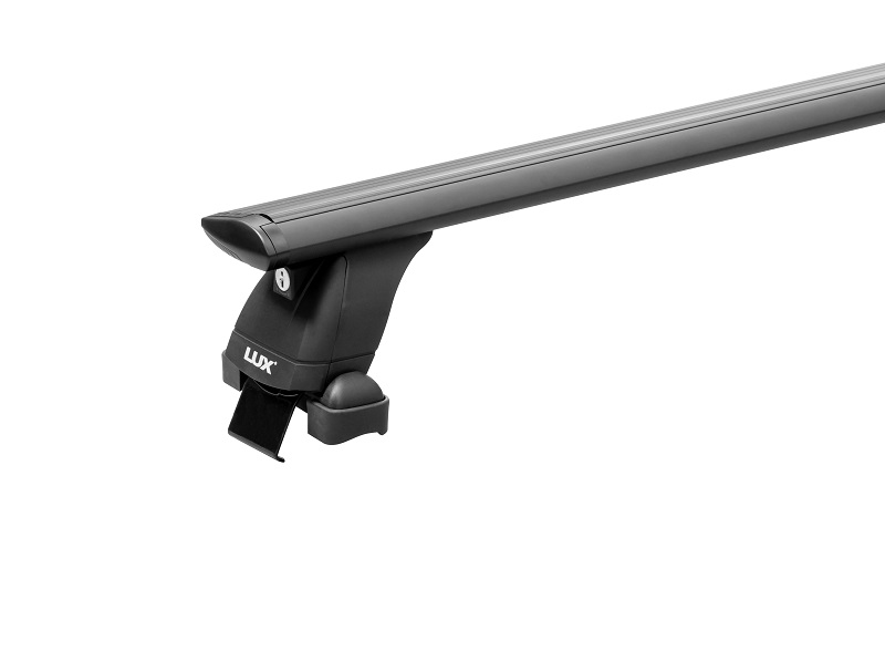 LUX roof rack system with wide Aluminum load bars 1.3 m (82mm) for cars